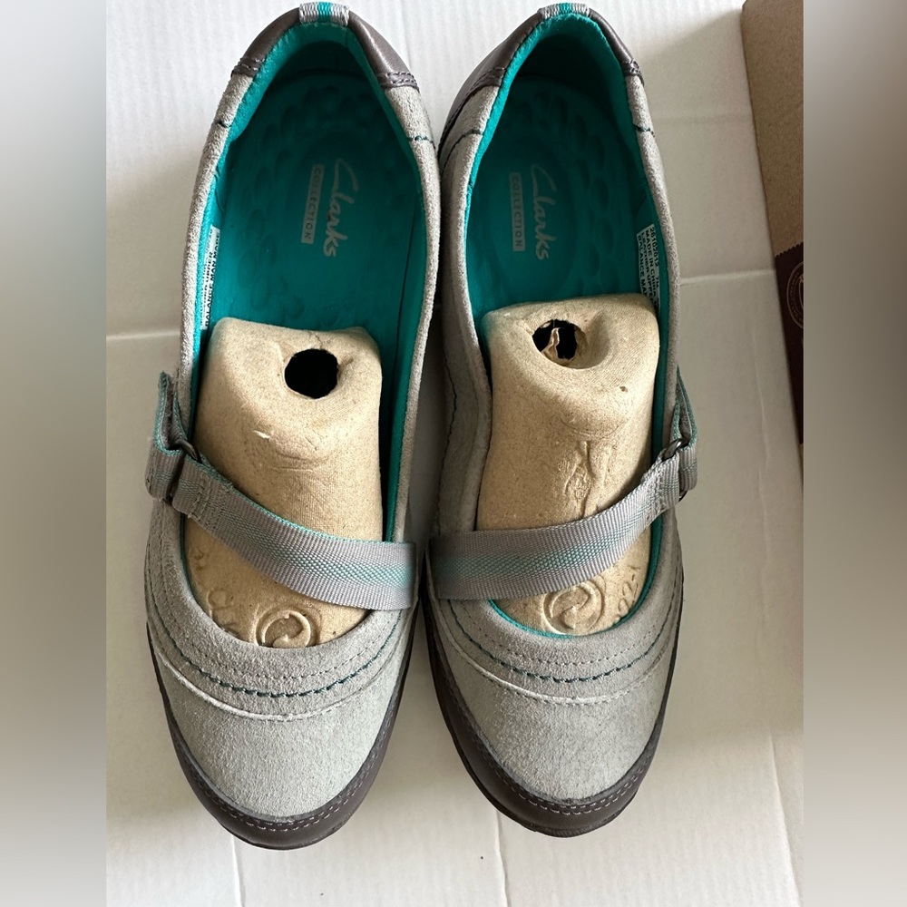 New CLARKS collection  "HALEY BRAEBURN" Slip-On Mary
Jane Shoes Women's Sz 7